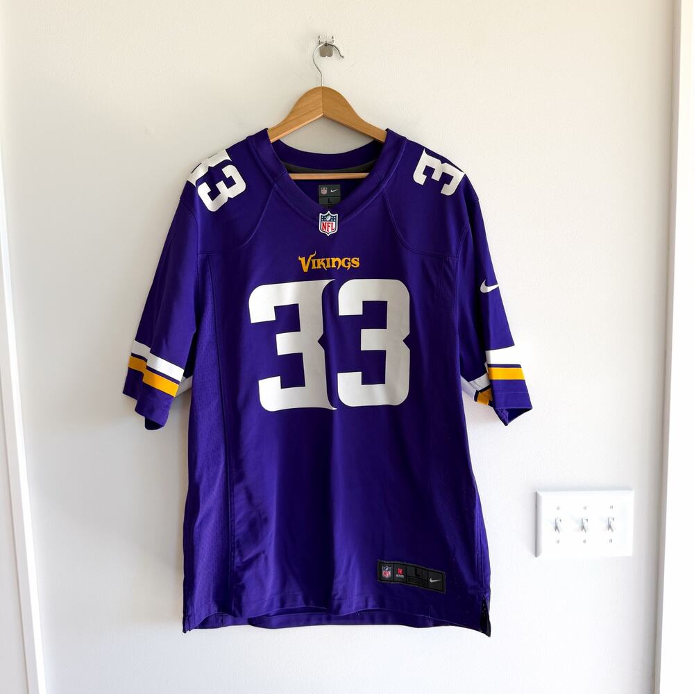 NFL x Nike Dalvin Cook Minnesota Vikings Player Game Jersey Purple L